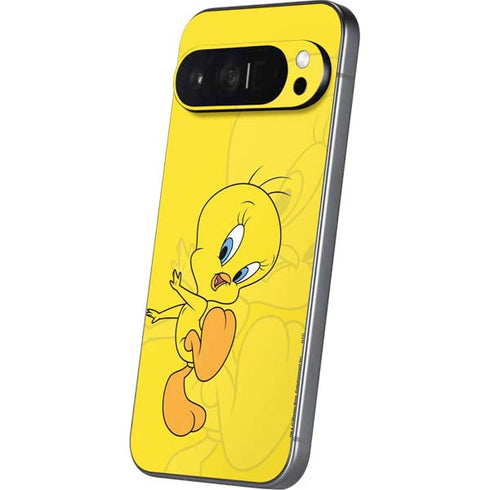 Looney Tunes Tweety Bird Double Pixel 9 Pro XL Skin